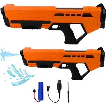 Dětská zbraň Water Blaster elektrická vodní pistole ORANGE