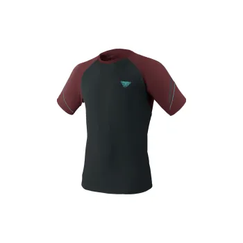 Pánské tričko Dynafit Alpine Pro M S/S Tee blueberry BURGUNDY 6560 L; Modrá triko + DÁREK DLE VÝBĚRU!