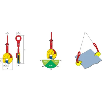 Truhlářská svěrka Vertikální svěrka TERRIER TSMP / STSMP / TSMP-H Svěrky: Vertikální svěrka TERRIER 6 TSMP, Nosnost 6000 kg