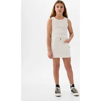 Dívčí sukně Dívčí sukně GAP CARGO 12 Bílá