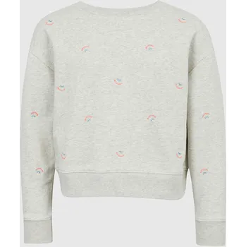 Chlapecká mikina GAP Dívčí Dětská mikina s duhou GAP Šedá 152-158 (1583905)