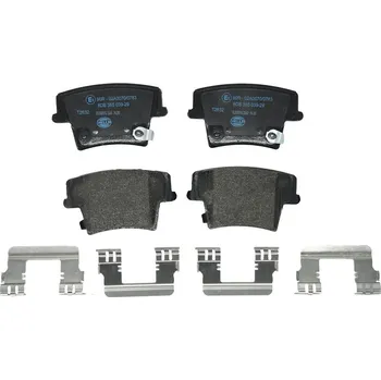 Brzdová destička Sada brzdových destiček, kotoučová brzda HELLA 8DB 355 039-291