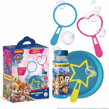 Bublifuk Mýdlové bubliny Štěňata Tlapkové patroly 200606, 150 ml