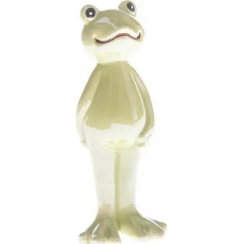 Casa de Engel Home Porcelánová žába, zelená, 12/108 Fialová UNI (2814696)