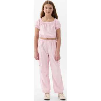 Chlapecké kalhoty GAP Dívčí Dětské cargo kalhoty GAP Růžová 160-164 (2295808)