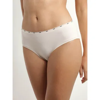 Kalhotky DIM Dámské Krémové dámské kalhotky Dim Icons Midi Bílá XL (2612370)