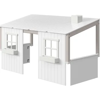 Postel Dům Flexa Classic Barevná úprava: Průhledná šedá/Bílá krycí