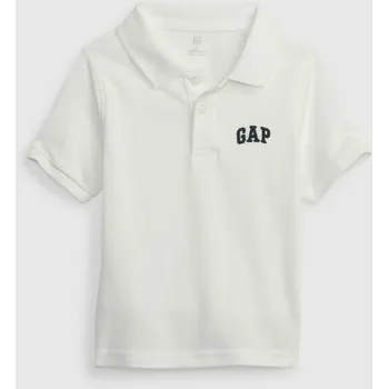 Chlapecké tričko GAP Chlapecké Baby polo tričko Pique GAP Bílá 104 (2422684)