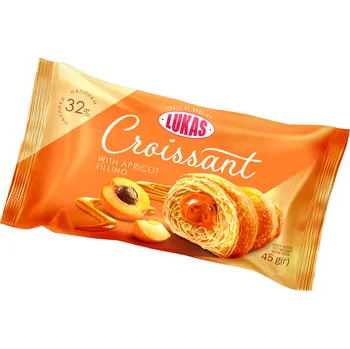 Charlock, s.r.o., Rybná 24, Praha Croissant s meruňkovou náplní 45 g