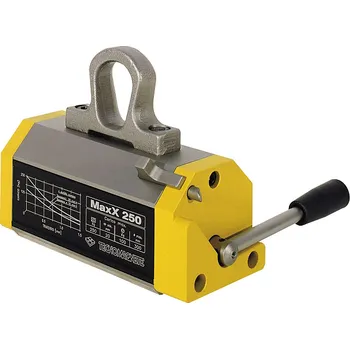 Zvedací magnet Permanentní břemenový magnet, typ Max X, nosnost 125 - 2.000 kg Magnety: Permanentní břemenový magnet, typ Max X 250, Nosnost 250 kg