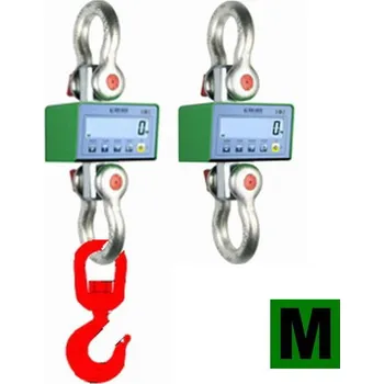 Průmyslová váha Závěsná jeřábová závěsná váha typ DINI ARGEO MCW Váhy: Jeřábová závěsná váha typ DINI ARGEO MCW, Váživost 1,5 t