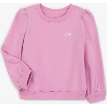 GAP Dívčí Baby mikina s mini logem GAP Růžová 104 (2285177)