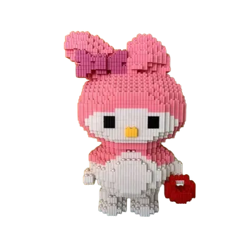 ostatní stavebnice OEM Stavebnice - Kočka s mašlí Balení: B