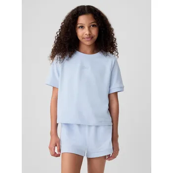 Dívčí tričko GAP Dívčí Dětská mikina s krátkým rukávem GAP Modrá 104/110 (2338297)