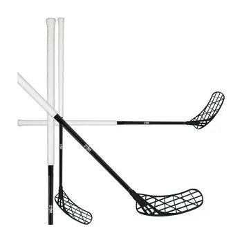 Florbal Zone floorball SUPERLIGHT 27 THIN black Florbalová hůl černá, Pravá (pravá ruka dole), 104cm (=114cm)