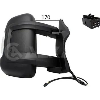 Auto zrcátko Vnější zpětné zrcátko ALKAR 9218922