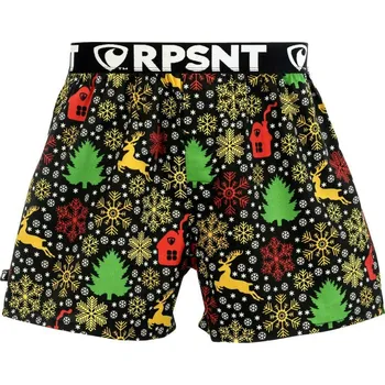 Trenýrky Represent Pánské Pánské trenky EXCLUSIVE MIKE GENTLE DEER Represent Černá S (2771174)