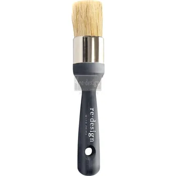 Umělecký štětec ReDesign with Prima - Štětec na voskování křídových barev, šablonovací štětec - kulatý - průměr 3 cm