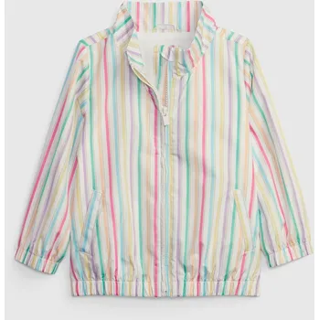 GAP Dívčí Baby pruhovaná bunda GAP Bílá 98 (2022322)