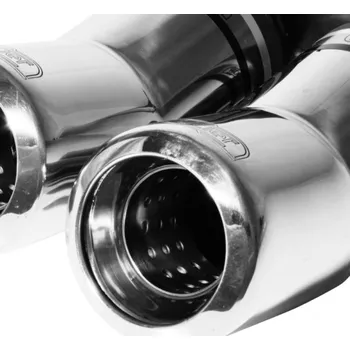 Výfukový systém ULTER SPORT Sportovní výfuk 2x 80mm - NEREZ NRS241, univerzální Průměr vstupu: 55 mm_1
