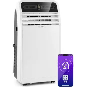 Klimatizace Klarstein Metrobreeze Smart 12000 BTU Mobilní Klimatizace Bílá (10035800)
