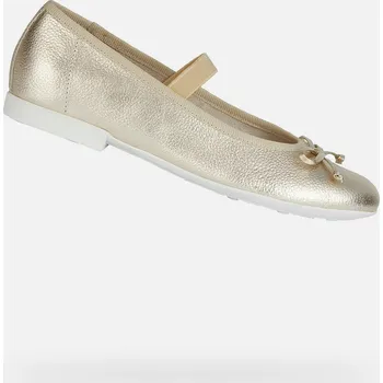 Dívčí baleríny Geox Dívčí Zlaté dívčí baleríny Geox Plie Zlatá 25 (2782963)