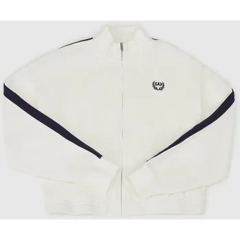 Dámská móda GAP Dámské Bavlněná bunda na zip Americana GAP Bílá L (2785740)