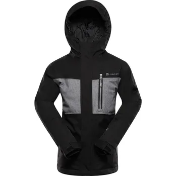 ALPINE PRO Dívčí Dětská lyžařská bunda s membránou ptx snow ALPINE PRO COMEDO black Černá 104/110 (2717687)