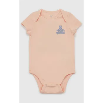 Kojenecké oblečení GAP Dívčí Baby body Brannan bear GAP Oranžová 56-62 (2363910)