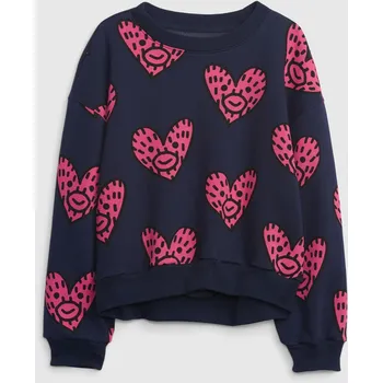 Dívčí mikina GAP Dívčí Dětská mikina Gap × Frank Ape GAP Modrá 104/110 (1950275)