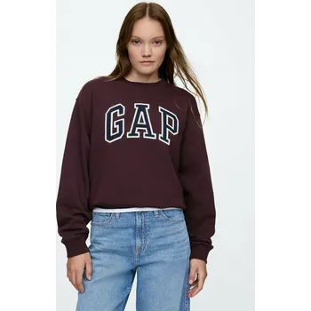 Dámská mikina GAP Dámské Oversize mikina s logem Gap Fialová XS (2565981)