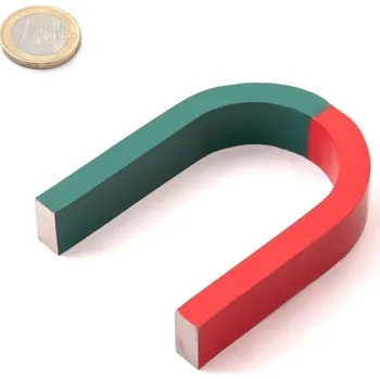Dekorativní magnet Podkovovitý magnet AlNiCo - 80 × 60 mm