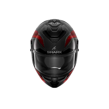Helma na motorku SHARK SPARTAN GT PRO RITMO CARBON Červená-Šedá XXL