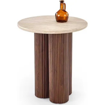 Konferenční stolek Konferenční stolek Donovan S, kámen / ořech