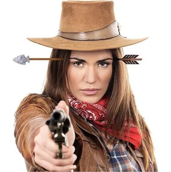 Karnevalový doplněk Funny Fashion Čelenka šíp v hlavě