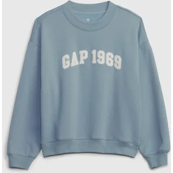 Dívčí mikina GAP Dívčí Dětská mikina Gap 1969 GAP Modrá 160-164 (2451428)