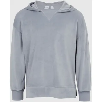 Dívčí mikina GAP Dívčí Dětská sametová mikina s kapucí GAP Šedá 160-164 (2434338)