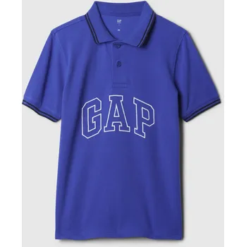 Chlapecké tričko GAP Chlapecké Dětské polo tričko s logem Gap Modrá 116/122 (2466225)