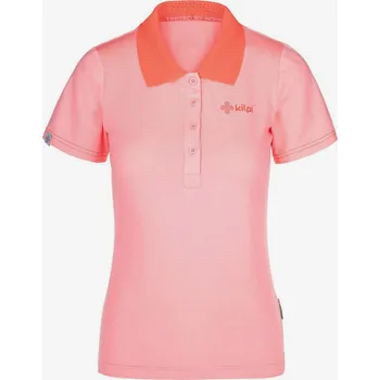 Kilpi Dámské Světle růžové dámské funkční polo tričko Kilpi COLLAR-W Růžová L (2813765)