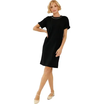 Dámské šaty Dámské šaty VOLCANO-MARISA-700-BLACK Černá XL