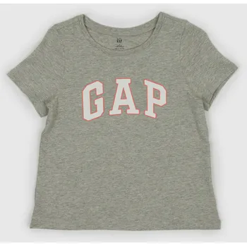 GAP Dívčí Baby tričko s logem Gap Šedá 110 (2428293)