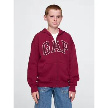 Dívčí mikina GAP Chlapecké Dětská mikina s logem Gap Červená 104/110 (2548034)