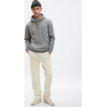 Pánská mikina GAP Pánské Mikina s logem a kapucí GAP Šedá S (2242081)