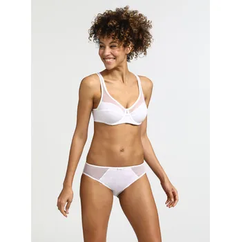 Kalhotky DIM Dámské Bílé dámské kalhotky Dim GENEROUS COTTON BIO SLIP Bílá XS (2612461)