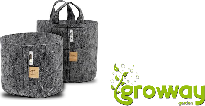 Root Pouch Grey textilní květináč 30 l
