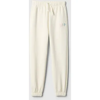 GAP Dívčí Dětské tepláky s logem Gap Béžová 140/146 (2701379)