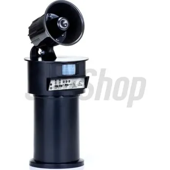 Odpuzovač zvířat Plašič ptáků Leaven LS-2020BG – emisní zvuky a blikání LED, velký dosah Leaven - Altrason