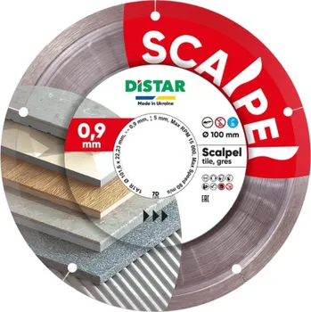 Řezný kotouč DISTAR Diamantový kotouč 100x0,9x22,23 SCALPEL DIS11120158027