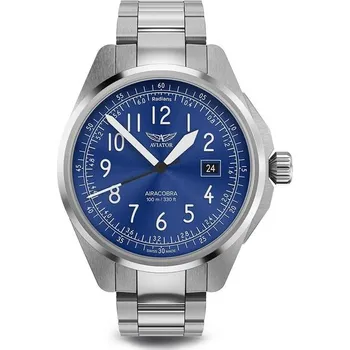 Hodinky Aviator Airacobra 43 Type B V.1.38.0.325.5 + 5 let záruka a dárek ZDARMA