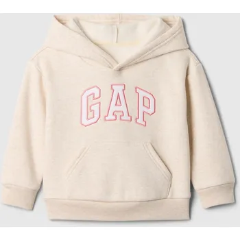 Dívčí mikina GAP Dívčí Baby mikina s logem Gap Béžová 110 (2818618)
